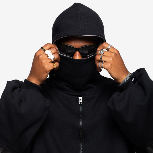 HypeFlame - Balaclava Zip Hoodie